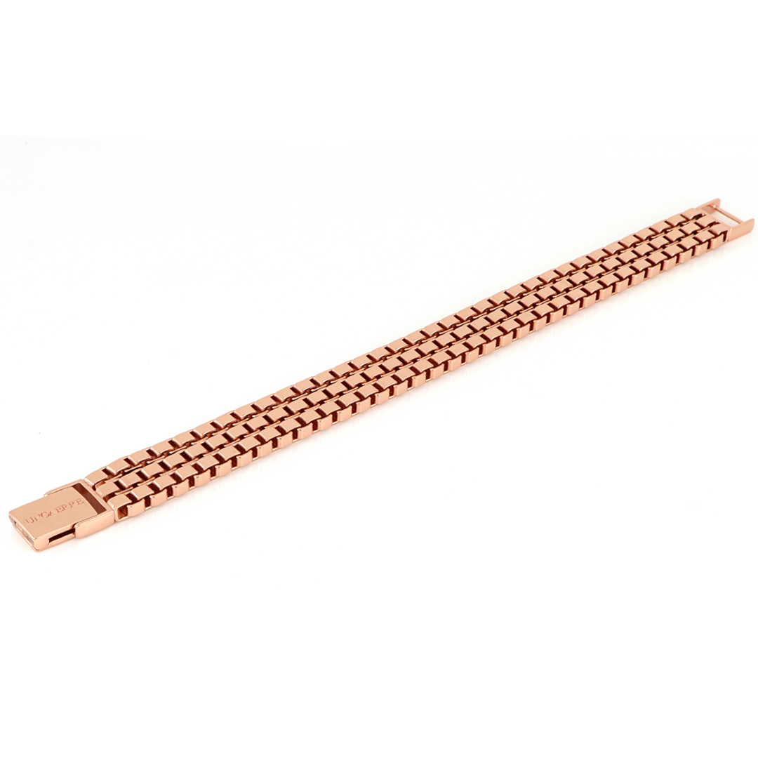 Unoaerre bracciale in bronzo dorato rosa 504597 | UNOAERRE Gioielli