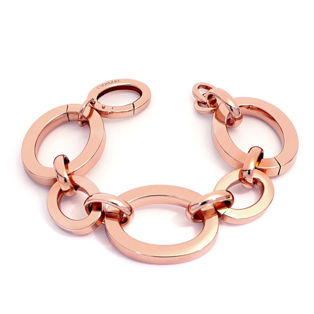 Unoaerre Bracciale in bronzo dorato rosa 512196 | UNOAERRE Gioielli