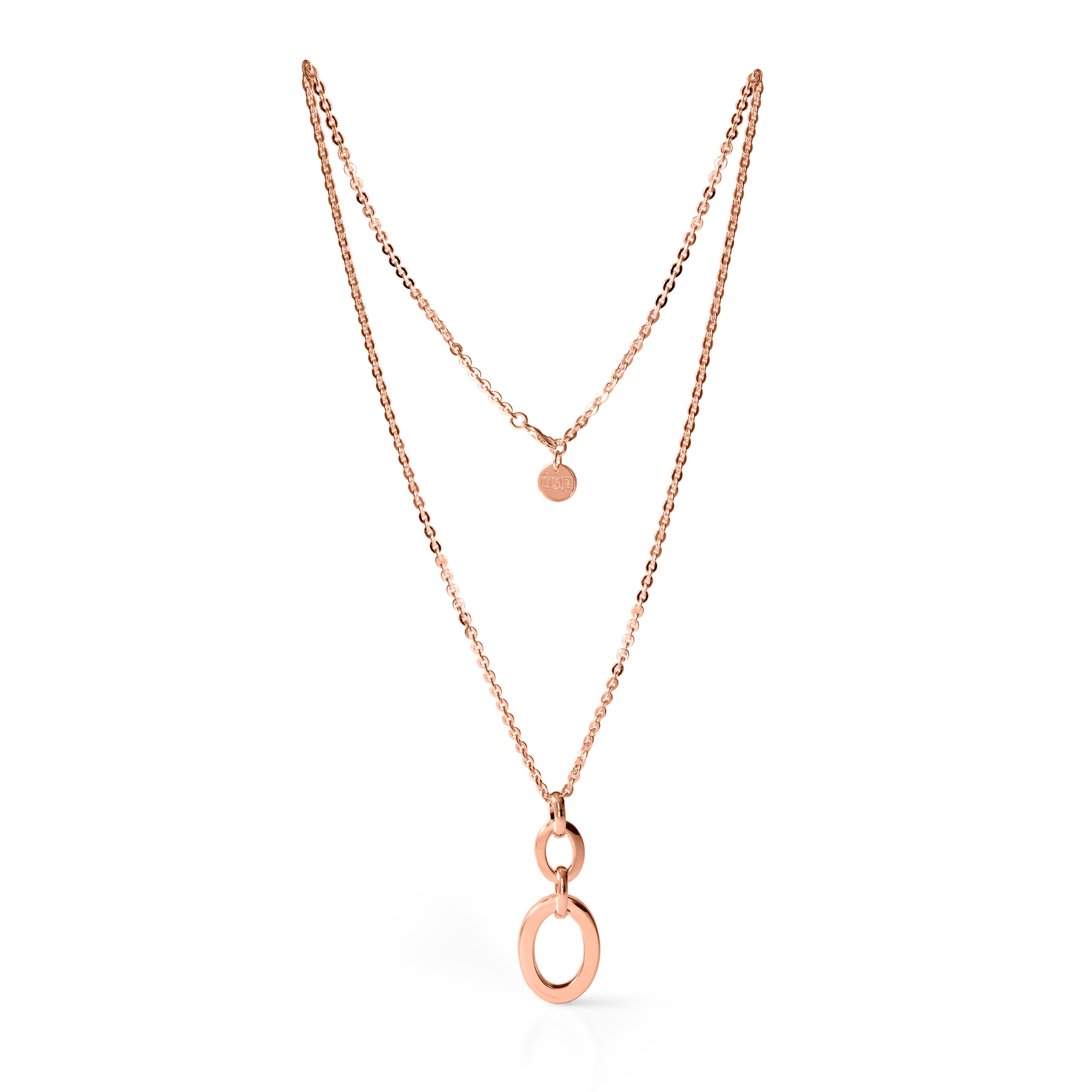 Unoaerre Collana in bronzo dorato rosa 512208 | UNOAERRE Gioielli