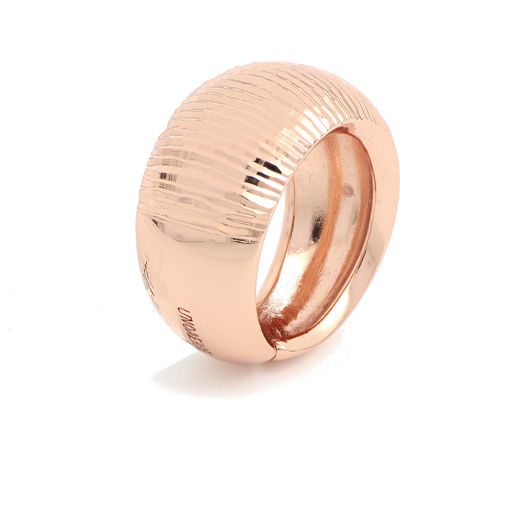 Unoaerre Anello in bronzo dorato rosa 512218 | UNOAERRE Gioielli