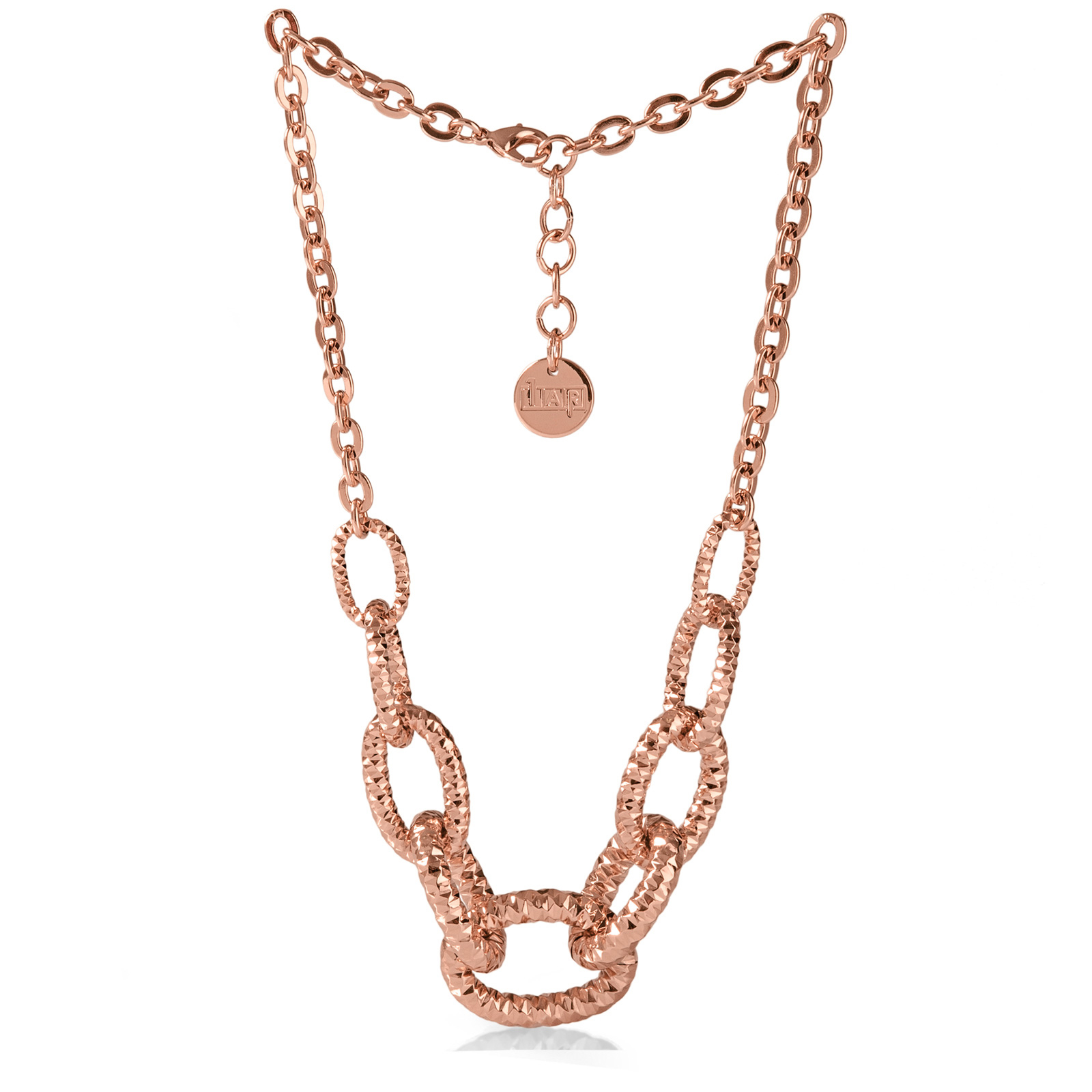 Unoaerre Collana in bronzo dorato rosa 512569 | UNOAERRE Gioielli