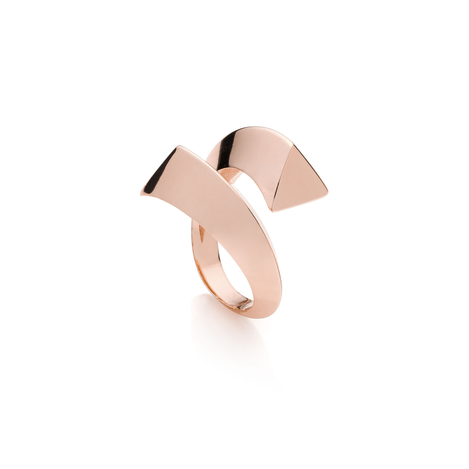 Unoaerre Anello donna contrariè triangolare | UNOAERRE Gioielli