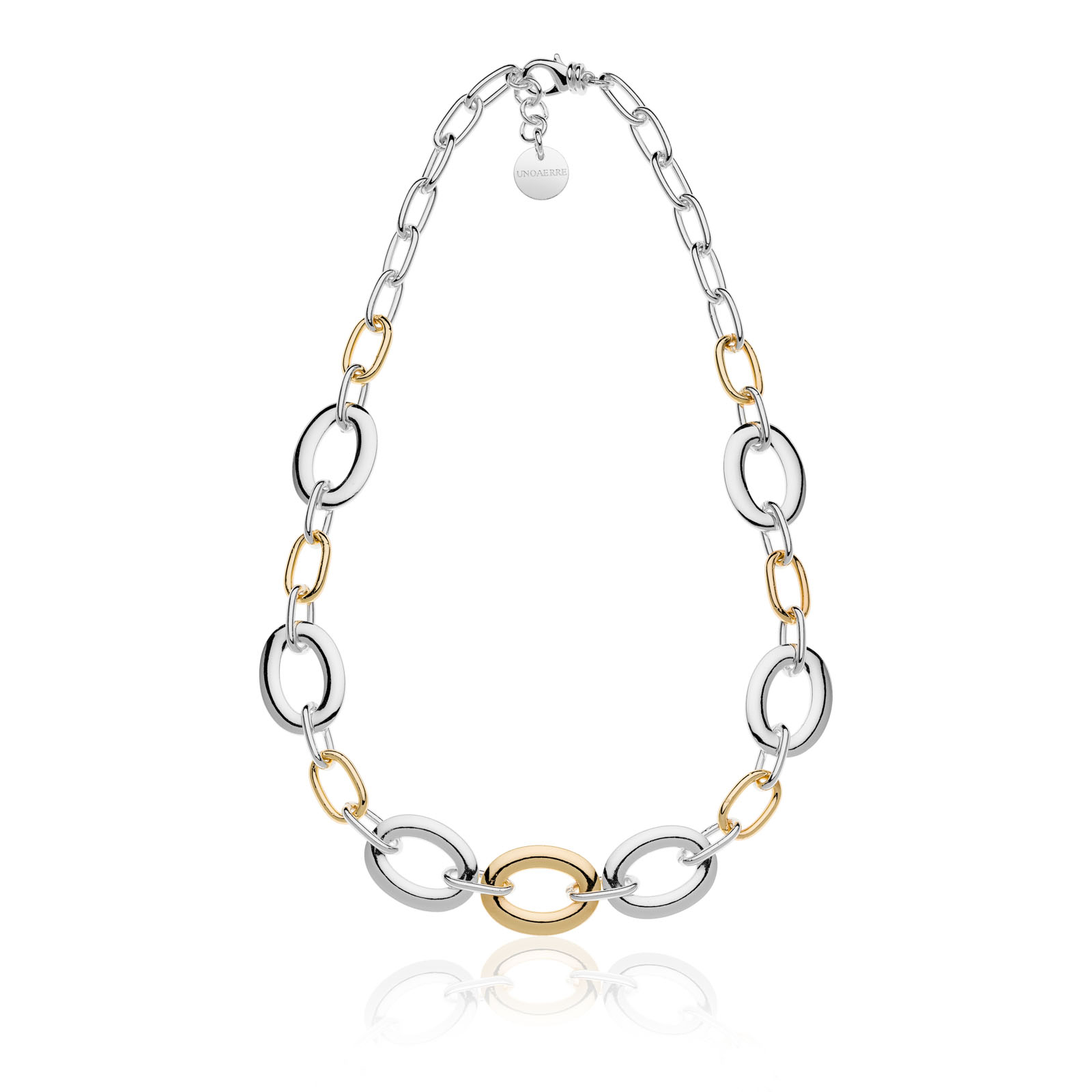 Unoaerre Collana donna bicolore Infinity | UNOAERRE Gioielli