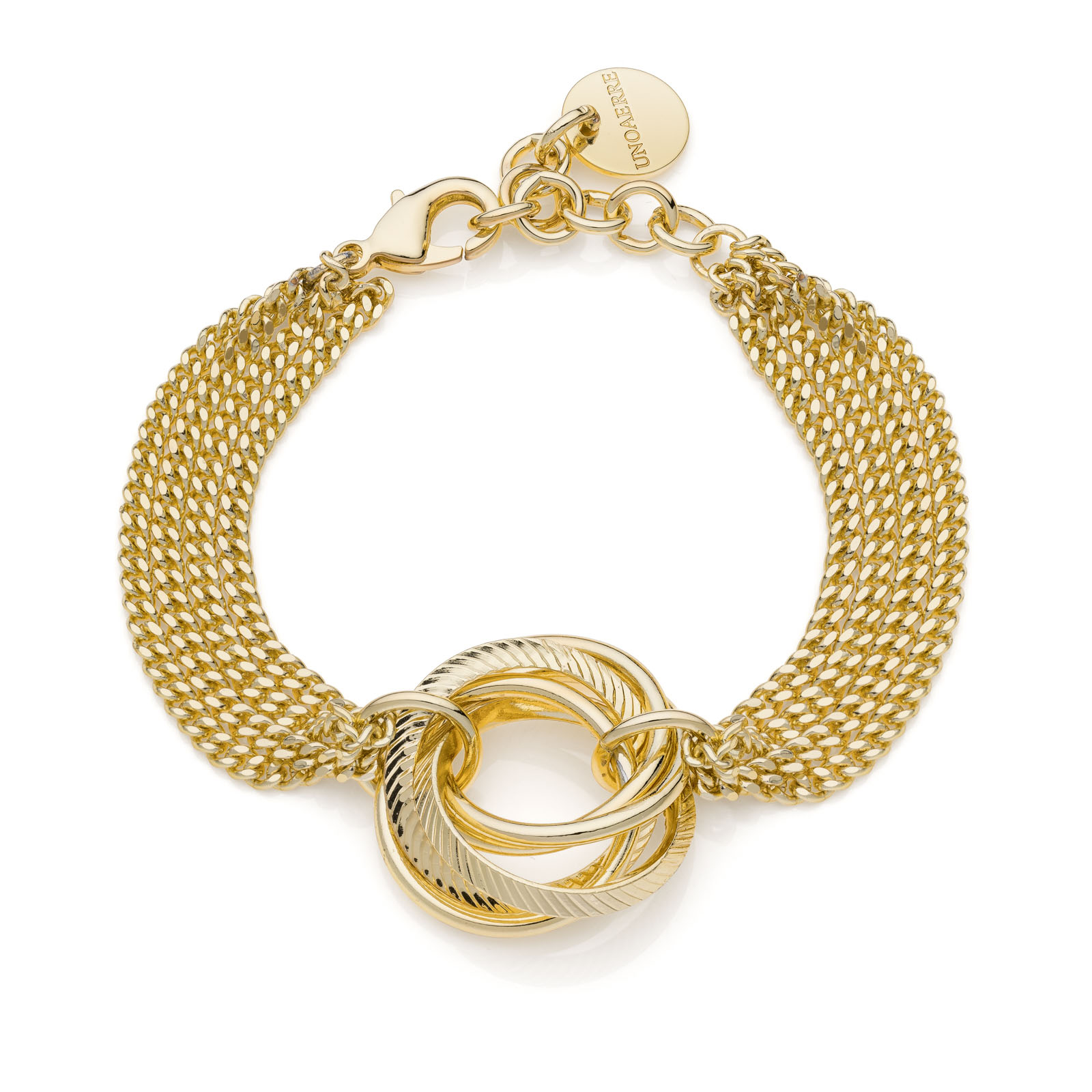 Unoaerre Bracciale oro multifilo | UNOAERRE Gioielli