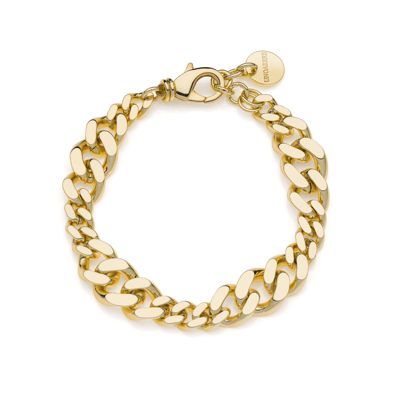 Unoaerre Bracciale catena diamantata oro | UNOAERRE Gioielli