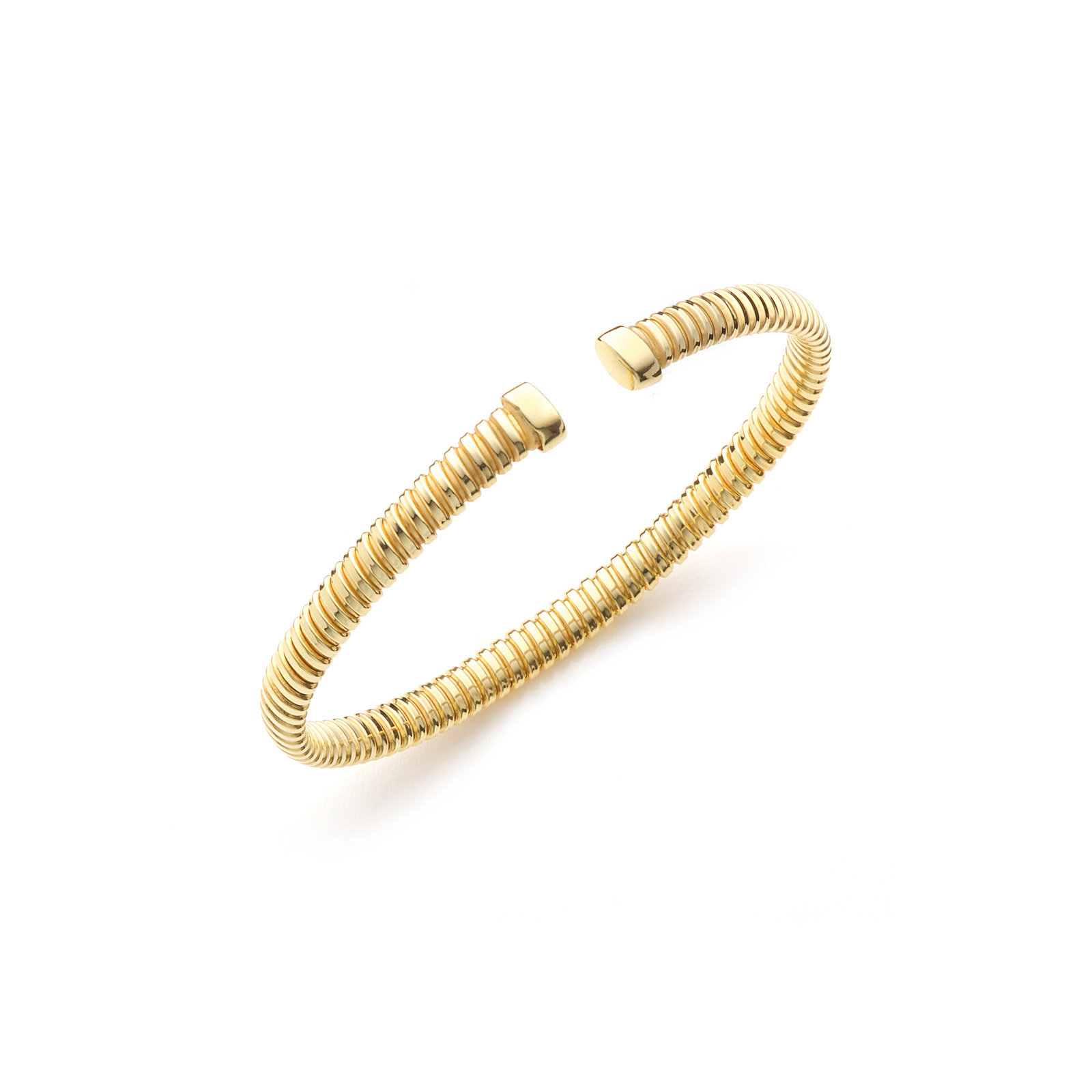 Unoaerre Bracciale bangle in argento dorato | UNOAERRE Gioielli