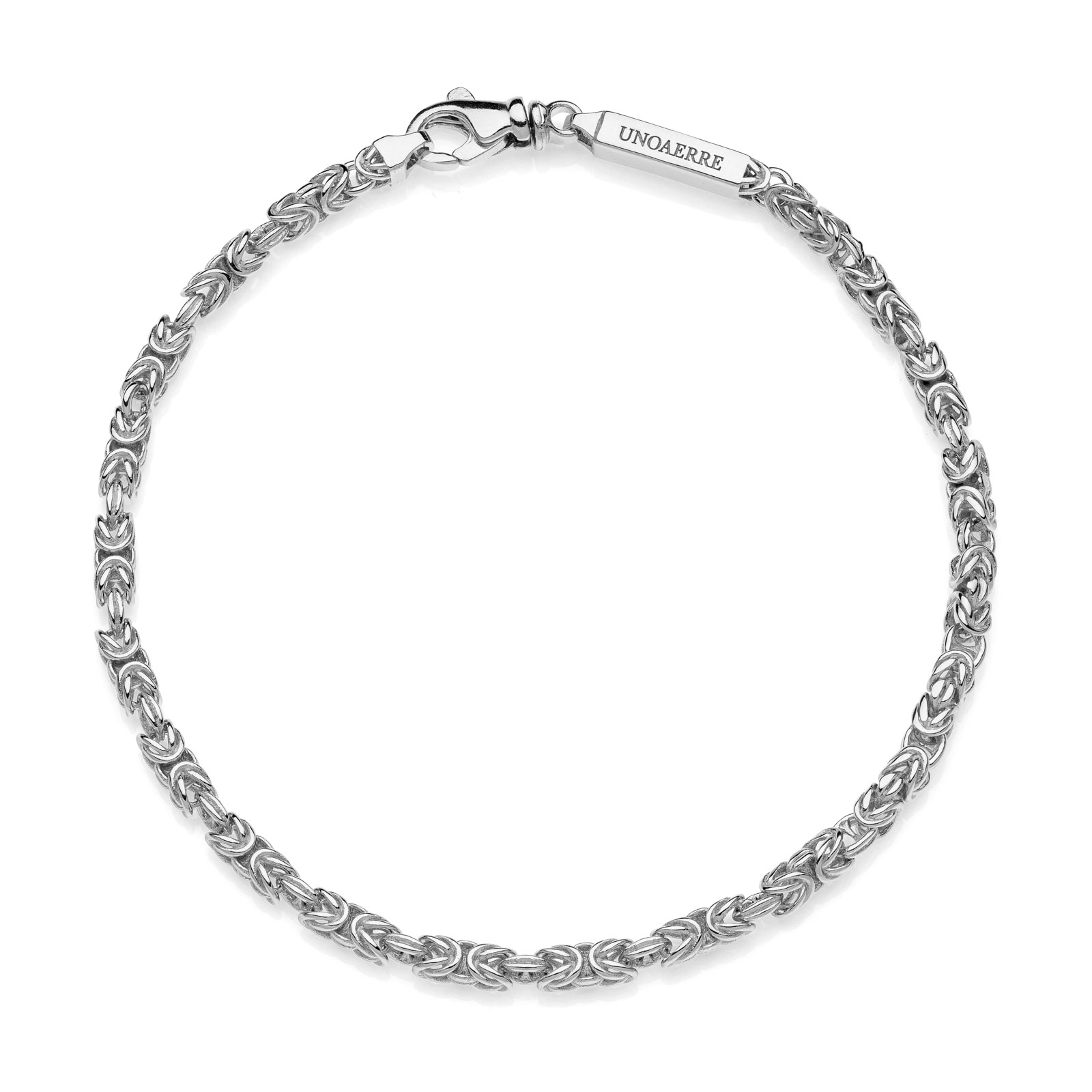 Unoaerre Bracciale uomo argento catena | UNOAERRE Gioielli