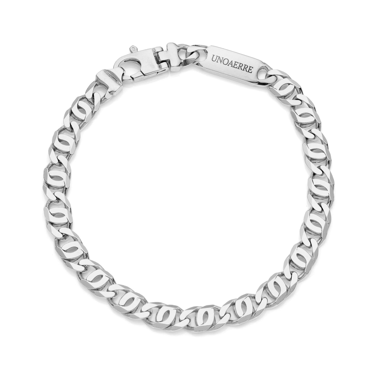 Unoaerre Bracciale in argento uomo | UNOAERRE Gioielli