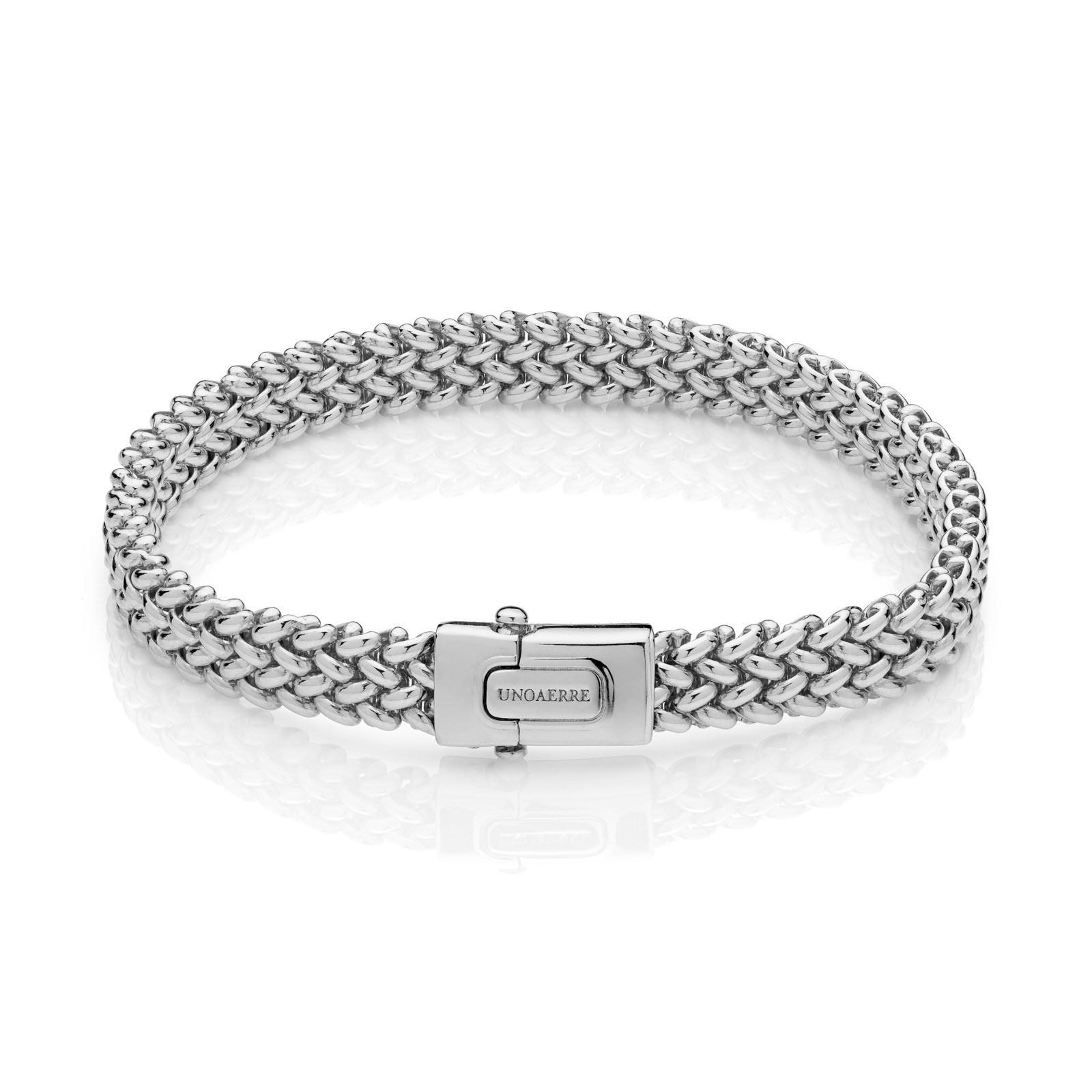 Unoaerre Bracciale donna in argento chicco | UNOAERRE Gioielli