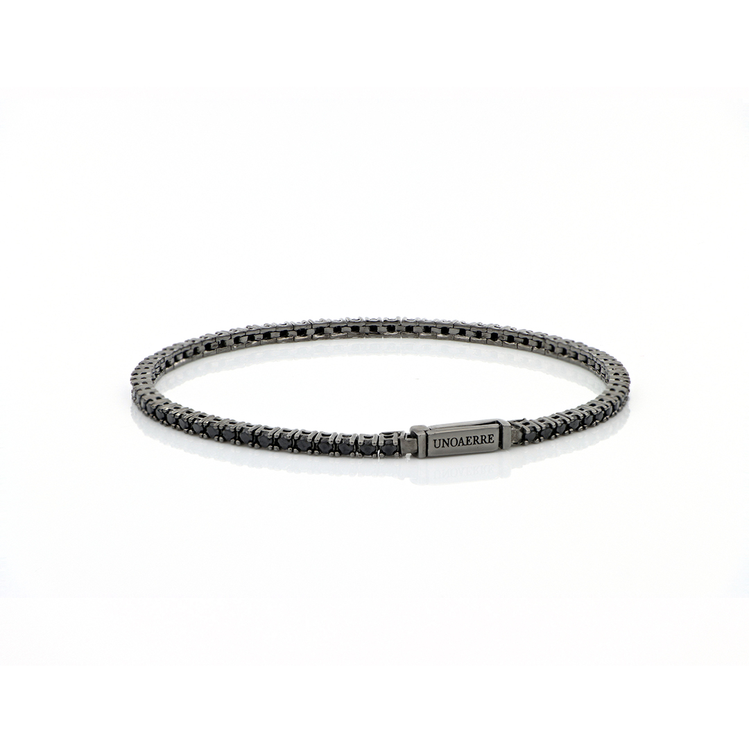 Unoaerre Bracciale tennis in argento unisex | UNOAERRE Gioielli