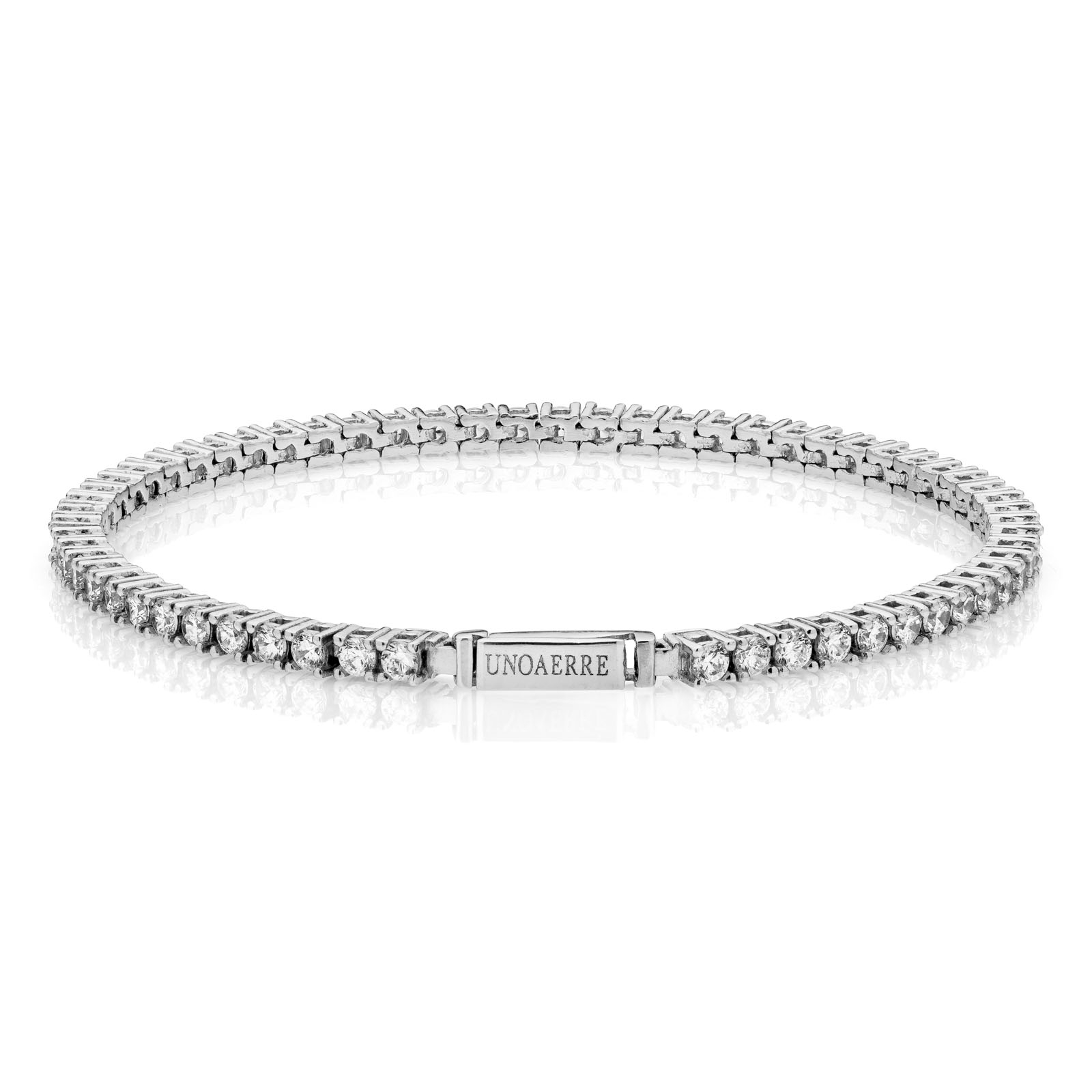 Unoaerre Bracciale tennis in argento | UNOAERRE Gioielli