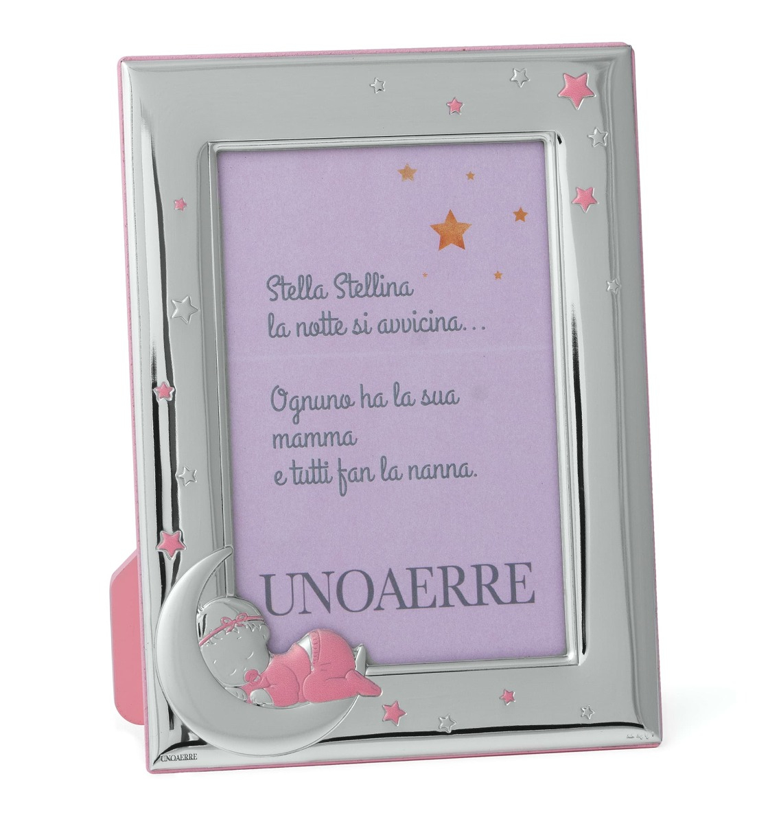 Unoaerre Cornice portafoto in argento bianco 509641 | UNOAERRE Gioielli