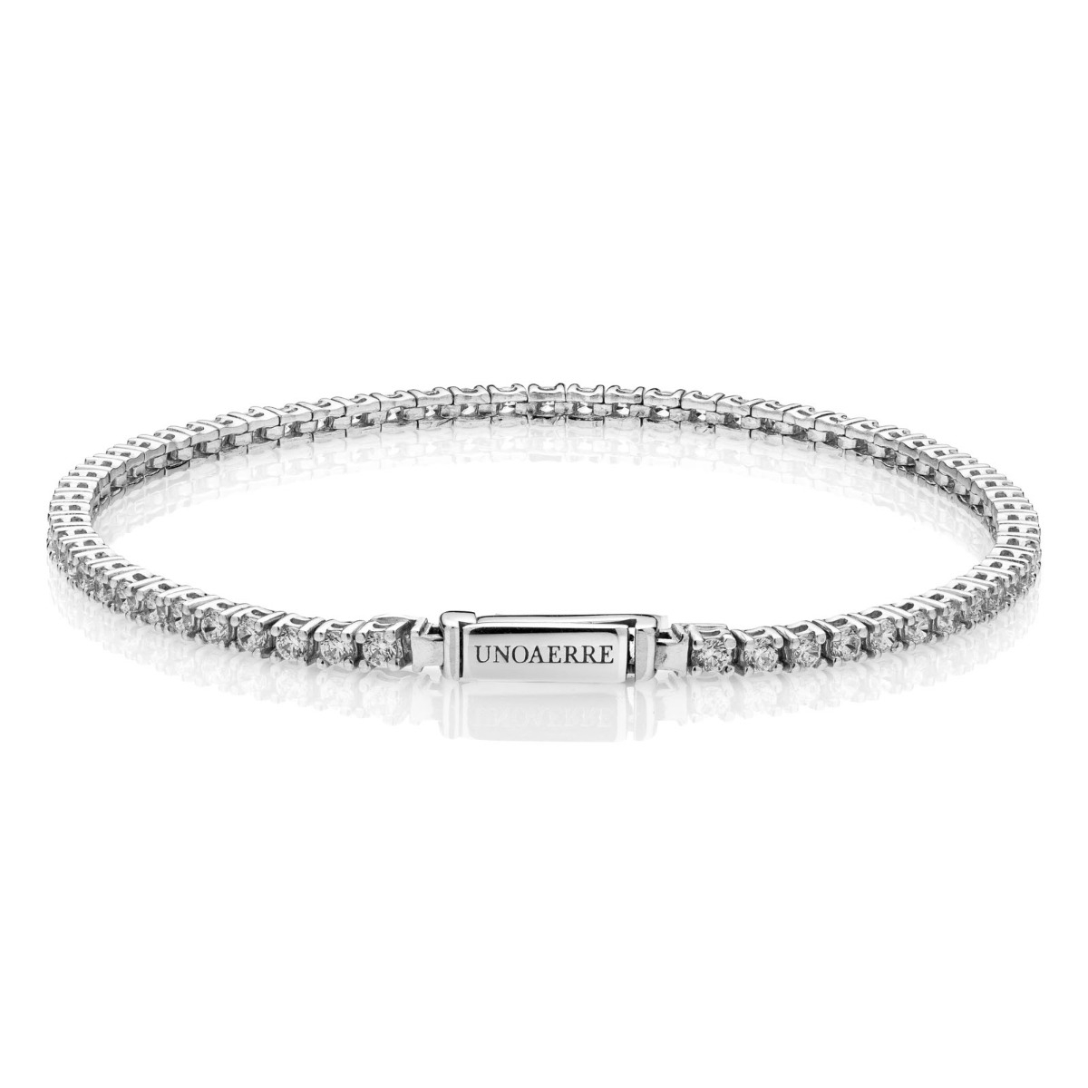 Unoaerre Bracciale Tennis in Argento con zirconi | UNOAERRE Gioielli